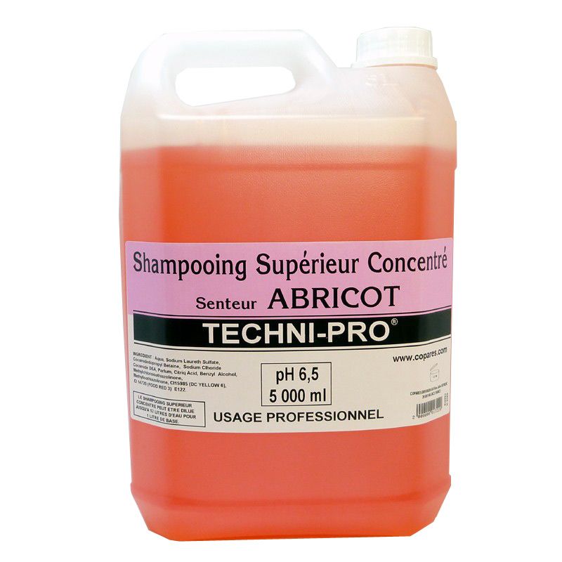 Shampooing concentre Abricot 5lt